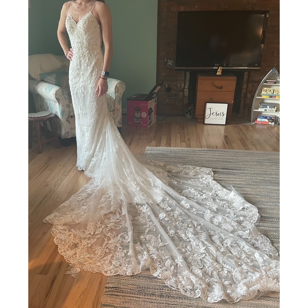 BRAND NEW Kitty Chen Wedding Dress - Picture 10 of 11